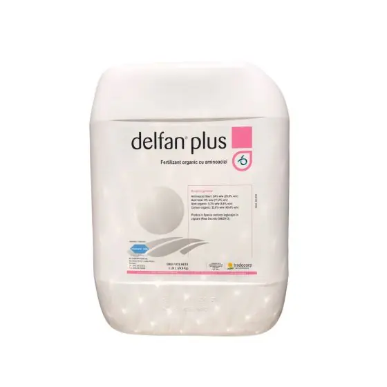 Biostimulator Delfan Plus, 20 litri, Tradecorp, foliar si radicular, cereale, legume, viticultura Cumpărături sigure
