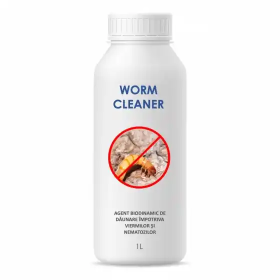 Retur gratuit Agent biodinamic de daunare impotriva viermilor si a nematozilor, Worm Cleaner, 1 litru, SemPlus