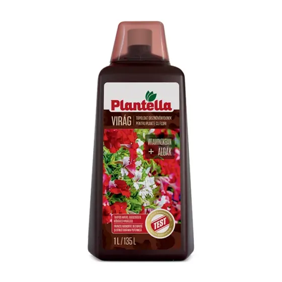 Ingrasamant lichid, 1 l, Plantella, pentru plante cu flori Calitate înaltă