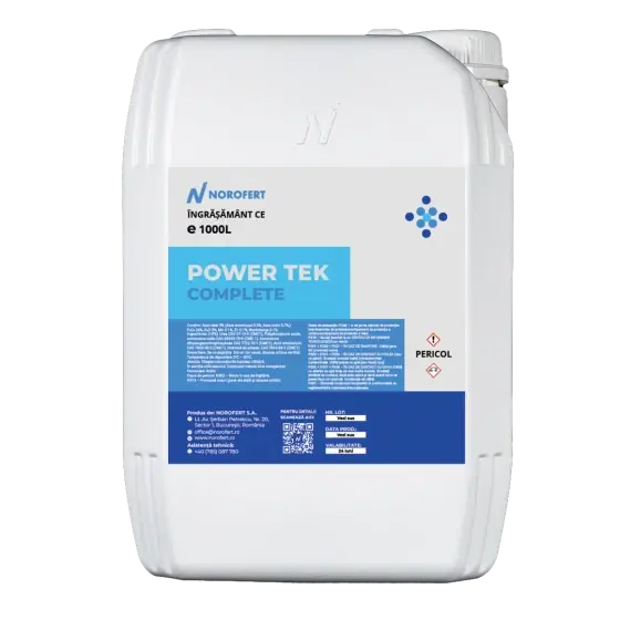 Chilipir Ingrasamant POWER TEK COMPLETE, 1.000 Kg (770 L), Norofert, de sol lichid