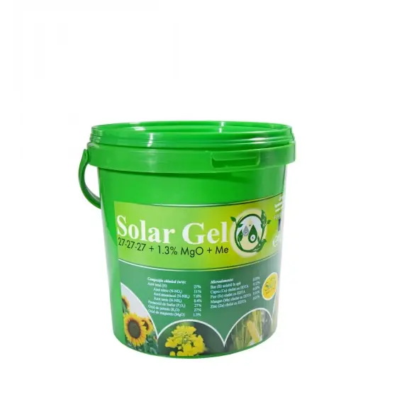Ingrasamant Solar Gel 27-27-27 + 1.3 MgO + Me, 4 kg Cumpără online