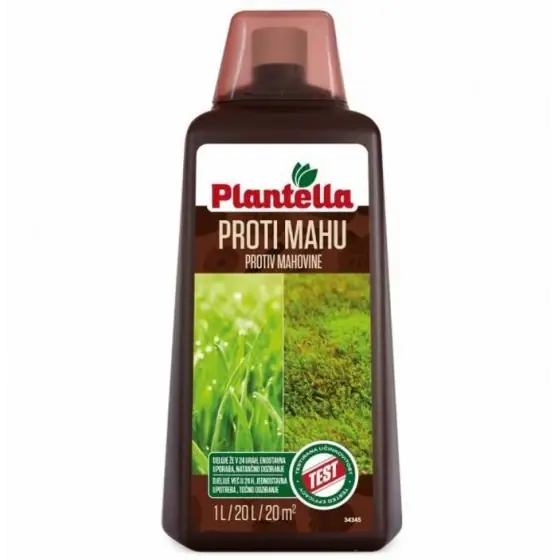 Ingrasamant gazon, 1 l, Plantella, impotriva muschilor Popular
