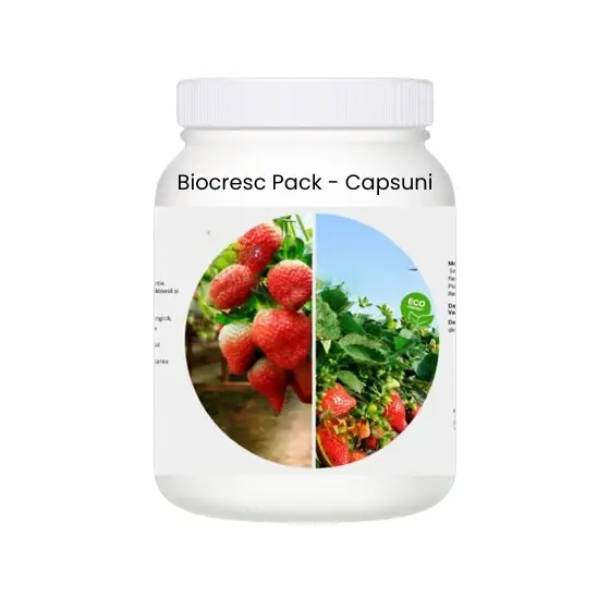 Pachet pentru gradina Biocresc pack Capsuni, 200 litri de apa Cumpără online