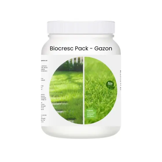 Pachet pentru gradina Biocresc pack Gazon, 10 litri de apa Doar azi