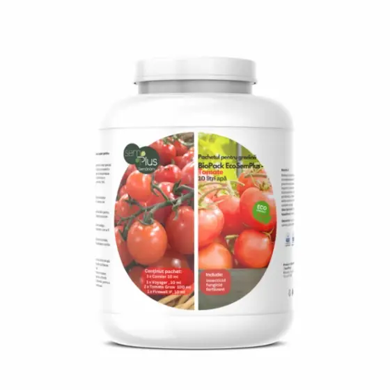 Pachetul pentru gradina BioPack EcoSemPlus-Tomate, 10 litri de apa Comandă acum