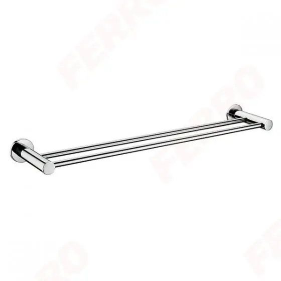 Suport Prosop Dublu 60Cm Smile - Crom, Ferro Ieftin