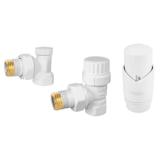 Set Robinet +Detentor Coltar 1/2"+Cap Termo Gt30, Ferro Ofertă de sezon