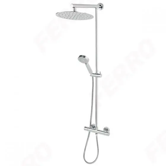Reducere Set Baterie Termostatata + Dus Fix + Dus Mobil Trevi, Ferro