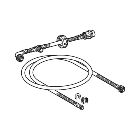 Set Rac. La Apa Pt Rez Incast. 12 / 15 Cm Pt Wc Aquaclean, Geberit Doar azi