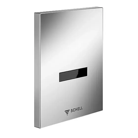 Preț redus Placa Act.Spal.Pisoar Edition E 230V Infra Crom, Schell