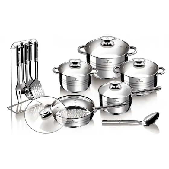 Set vase de gătit 17 piese, Gourmet Line - BL-3133 Cumpără acum
