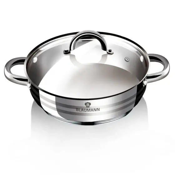 Discount Cratiță joasă cu capac, 26 cm, Gourmet Line - BL-1004A