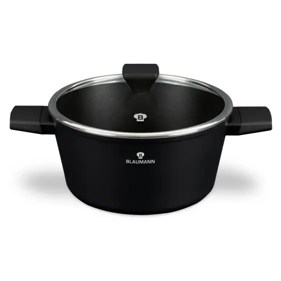 Cel mai vândut Cratiță cu capac, 28 cm, Black Silver Collection - BL-4002
