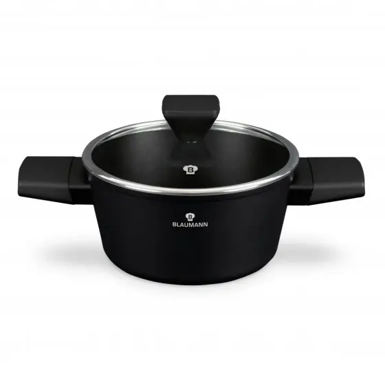 Cratiță cu capac, 20 cm, Black Silver Collection - BL-4000 Cel mai bun preț