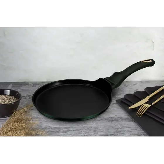 Tigaie pentru clătite, 25 cm, Colecția Emerald - BH/6054 Ofertă specială