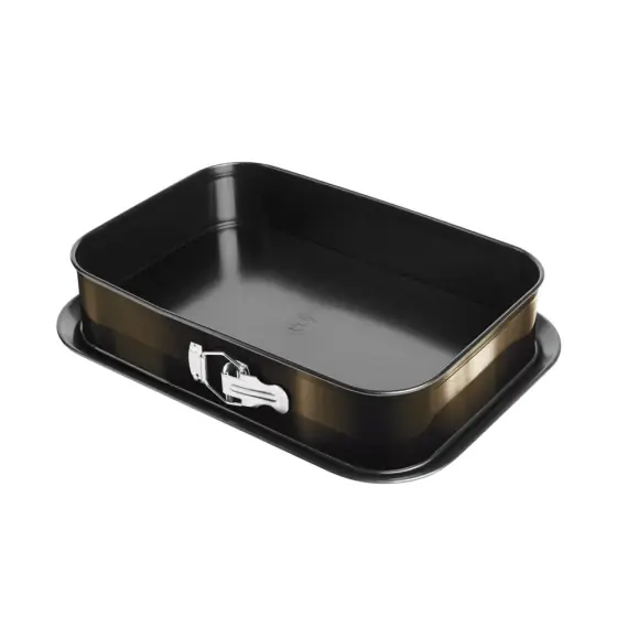 Doar azi Formă dreptunghiulară cu pereți detașabili, 39*27 cm, negru - BH/6809A