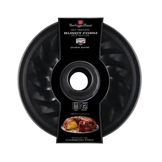 Ofertă exclusivă Formă Bundt, 25 cm, carbon pro - BH/1824AN