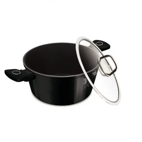 Cratiță cu capac, 24 cm, Black Vantage Collection - BH/8225 Super ofertă