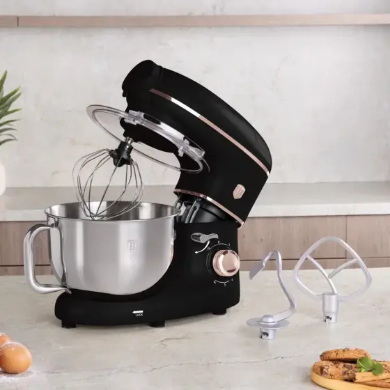 Robot de bucătărie multifuncțional, 4 în 1, negru - rose gold - BH/9534 Disponibil imediat