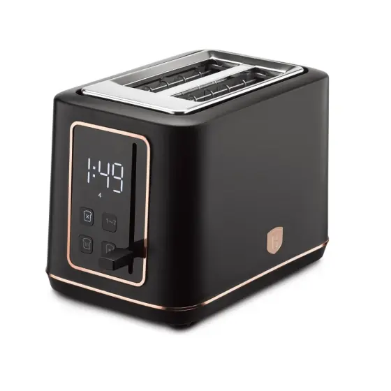 Chilipir Prăjitor de pâine digital, negru-rose gold - BH/9661