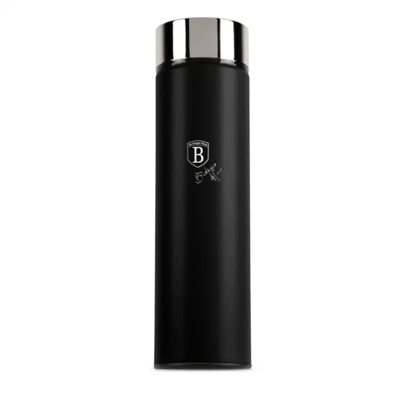 Termos cu afișaj LED al temperaturii, 0,5 L, negru mat - BH/9681 Plată sigură