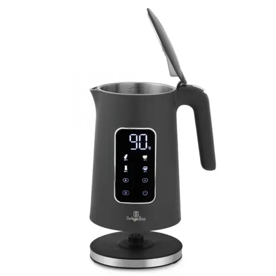 Fierbător electric digital, antracit mat - BH/9737 Ultima șansă