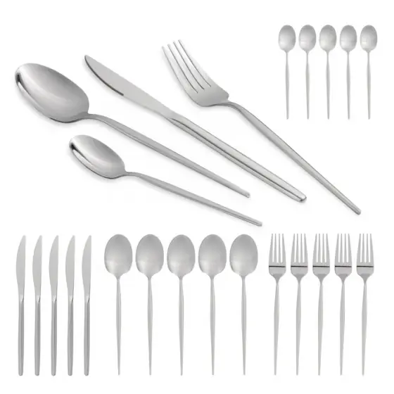 Set tacâmuri 24 piese, finisaj oglindă - BH/3037 Popular