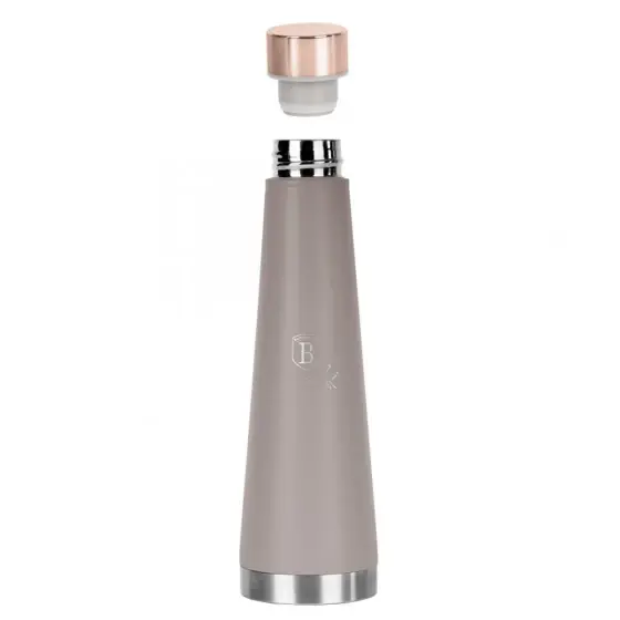 Termos, formă de sticlă, 0,4L, taupe mat - BH/8747 Reducere