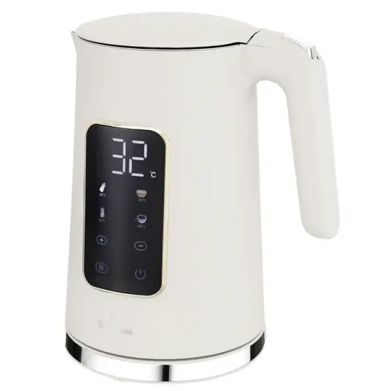 Cel mai bun preț Fierbător electric digital, crem mat - BH/9738