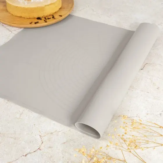 Covoraș de copt din silicon 62×42 cm, crem - BH/7463 Plată sigură