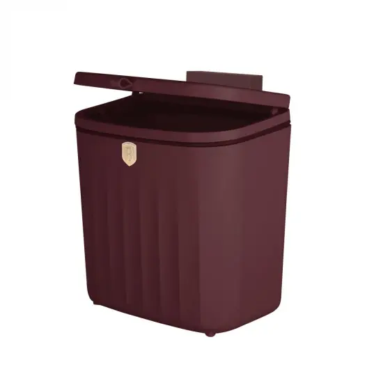 Coș suspendat, 7L, bordo - BH/8890 Plată securizată