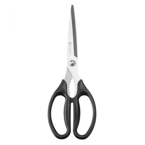 Reducere extra Foarfece de bucatarie, HENDI, Negru, (L)252mm