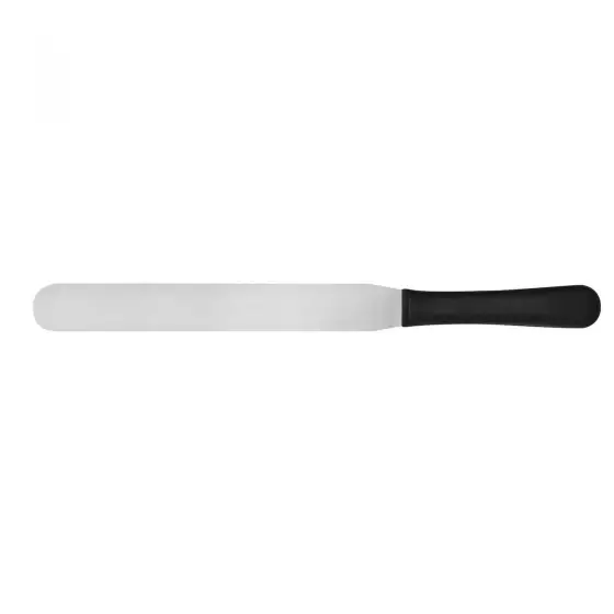 Retur ușor Spatula plata pentru cofetarie, Hendi, inox 250 mm, dreapta