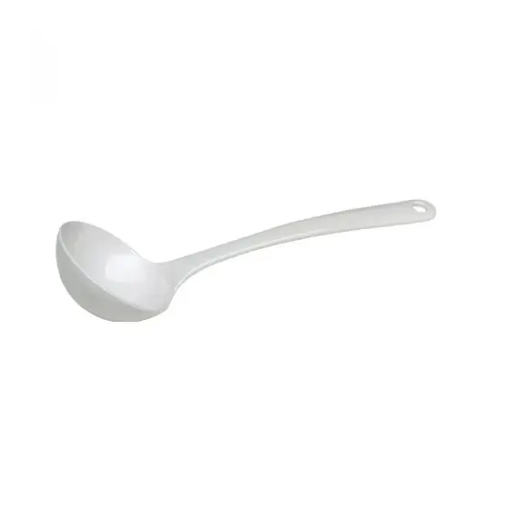 Lichidare de stoc Lingura Hendi pentru sos, alba, 300 mm, 140 ml, plastic rezistent termic