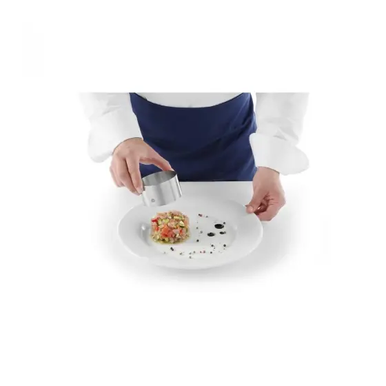 Cumpără acum Inel Hendi, otel inoxidabil, pentru conturare prajituri si mancaruri 100x(H)45 mm