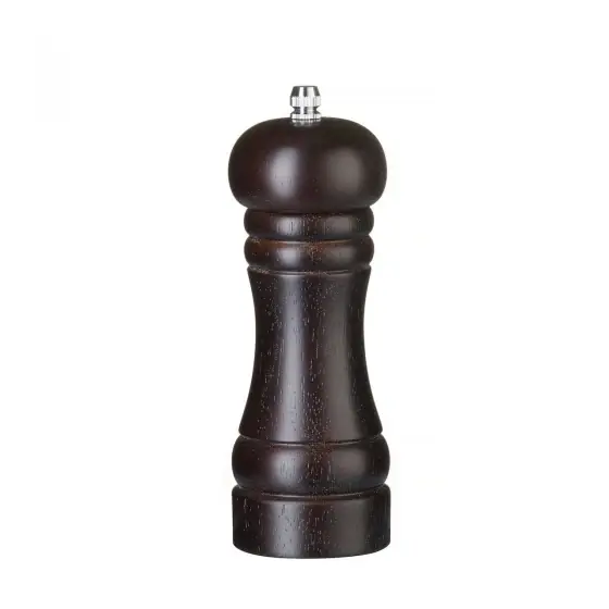 Ieftin Rasnita pentru sare Hendi, lemn inchis, ø57x(H)165 mm