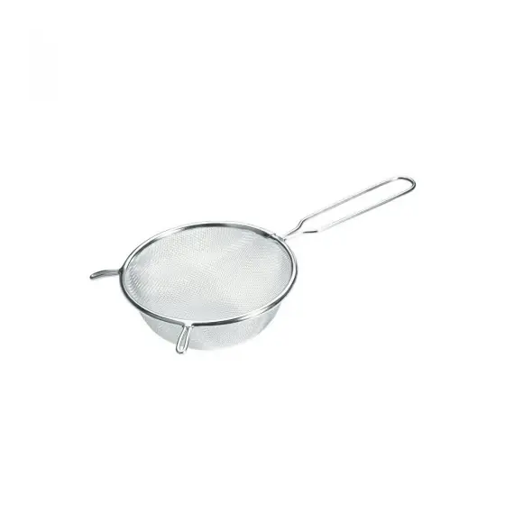 Ieftin Strecuratoare mare cu maner, inox, Hendi, diametru 24 cm x lungime 41 cm, potrivita si pentru uz profesional
