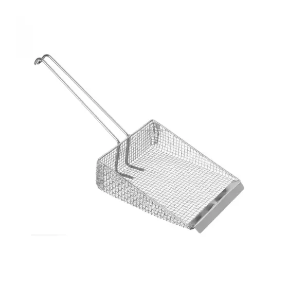 Reducere de preț Scafa pentru cartofi prajiti ,inox, cu maner, Hendi, 160x210 mm