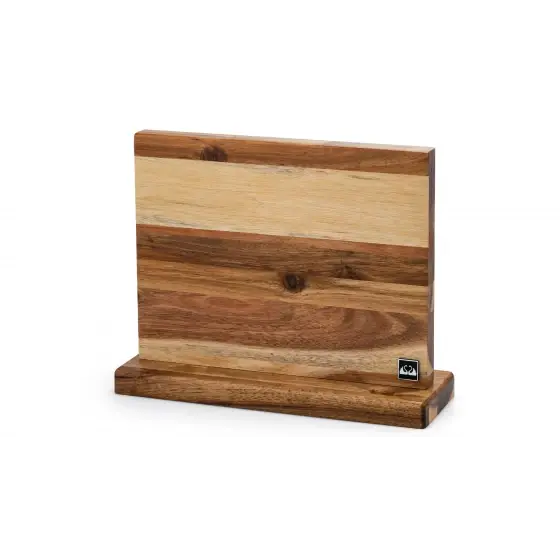 Reducere de preț Suport Cutite Magnetic Due Cigni din Lemn de Salcam