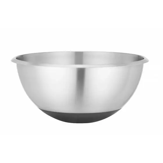 Cumpără online Bol inox cu suport cauciucat Hendi, inox 304, dimensiuni 330X155mm