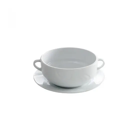Farfurie pentru Bol Hendi supa - 120 mm, portelan, gama Hendi EXCLUSIV Expediere rapidă