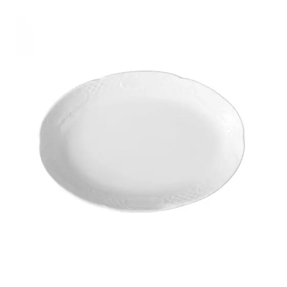 Popular Platou Hendi oval 320x230 mm, portelan, gama FLORA