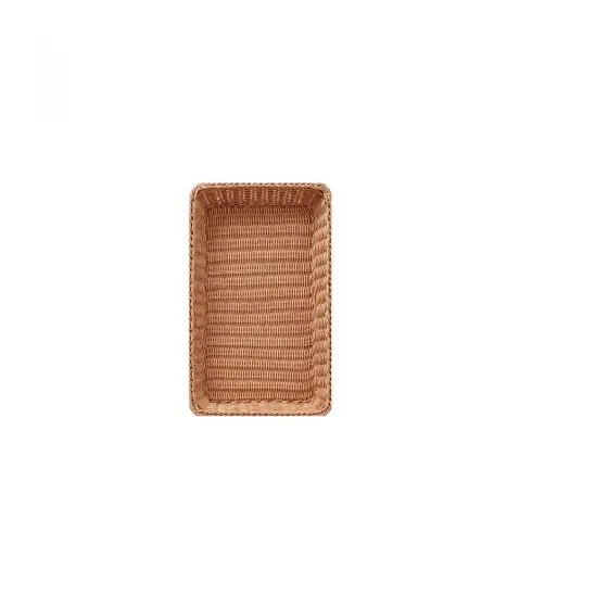 Retur ușor Cos servire pentru paine, Hendi, GN 1/3 325x354x(H)65 mm, Maro