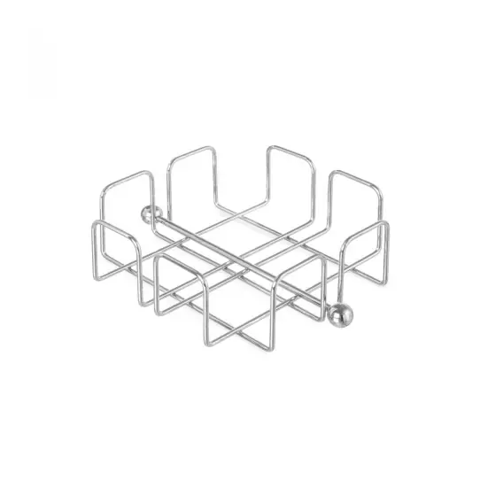 Suport servetele, otel cromat, 190x190x(H)65 mm, Hendi Cumpără online