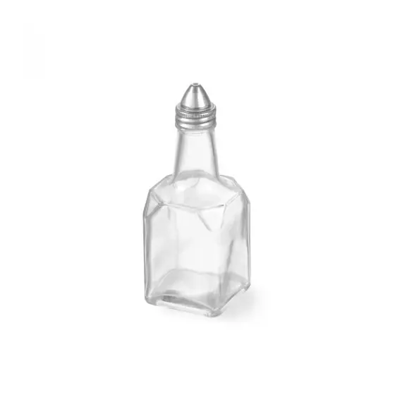 Preț promoțional Dispenser ulei/otet, din sticla, 55x55x(H)147 mm, Hendi, set 12 buc.