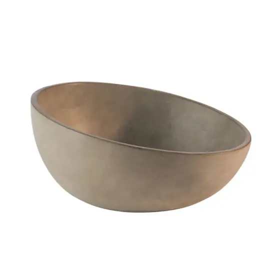 Livrare rapidă Bol din ciment cu baza anti-alunecare,Hendi, APS, 1,7 L, ø260x(H)130 mm