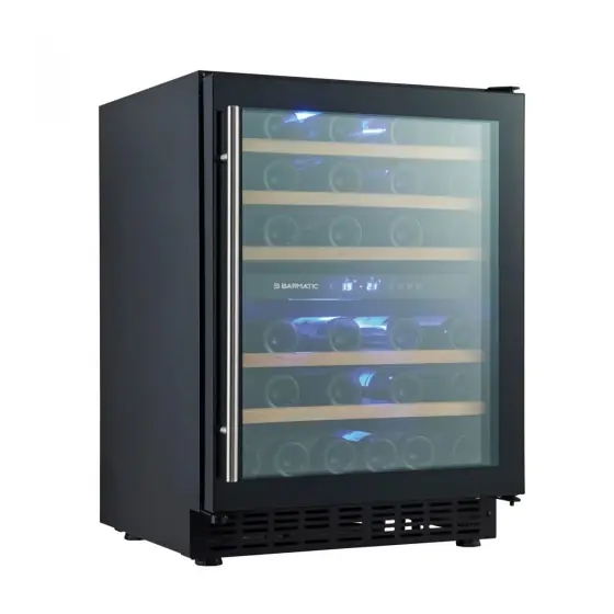Cumpără acum Racitor de vinuri pentru 46 de sticle Barmatic Aurora 133 l, negru