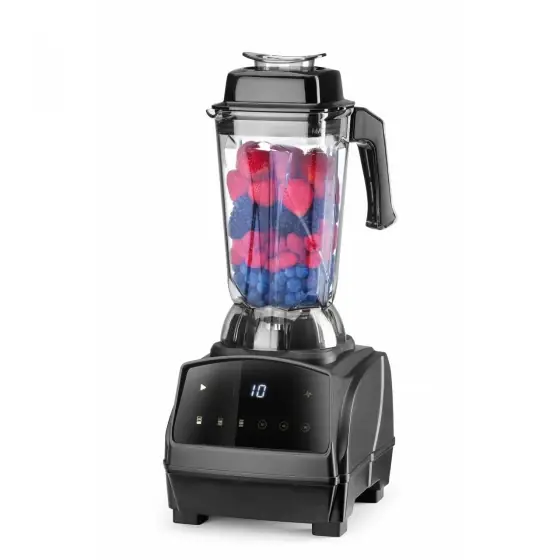 Blender digital de bar fără BPA, HENDI, 2,5L, Negru, 230V/1680W, 220x240x(H)535mm Nu rata