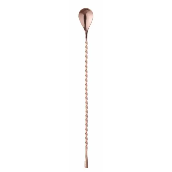 Bar lingura cu muddler, Bar up, Cupru, 280x35mm Ofertă exclusivă