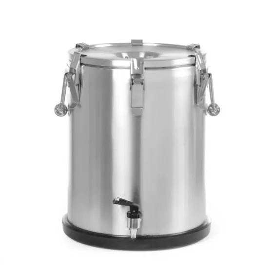 Ofertă limitată Termos portabil cu robinet, HENDI, Profi Line, 25L, ø330 x(H) 430mm